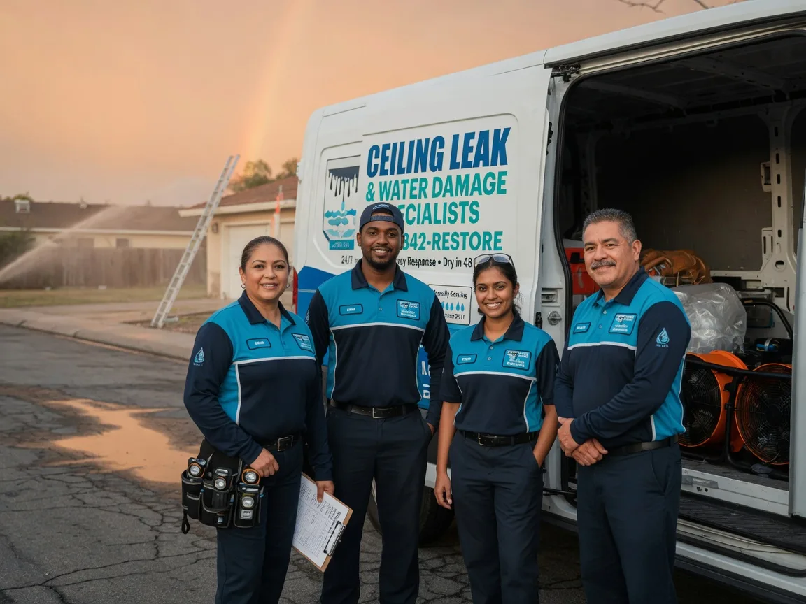 Ceiling Leak Cleanup company in Saint Francis, ME